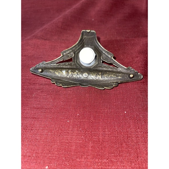 Antique Brass Inkwell Desk Set with Letter Opener | Victorian Style | - Picture 5 of 7